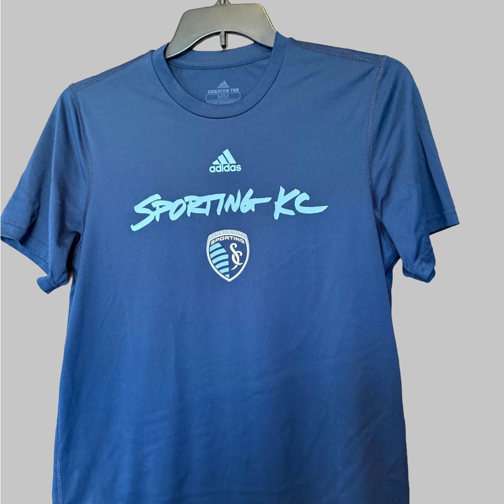 Adidas Men's Blue Sporting KC Tee